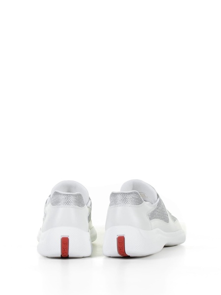 Men's America's Cup Patent Leather Patchwork Sneakers