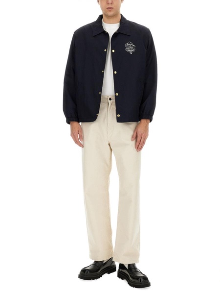 Vignes Slogan Print Jacket