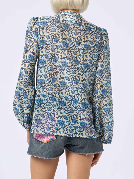 Woman Silk Voile Blouse Harper