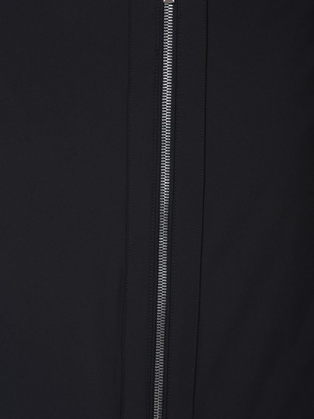 Midnight Blue Nylon Blend Albert Jacket