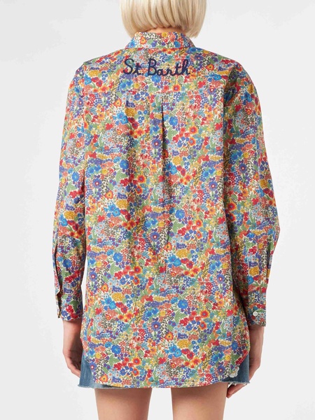 Woman Cotton Shirt | Made With Liberty Fabric