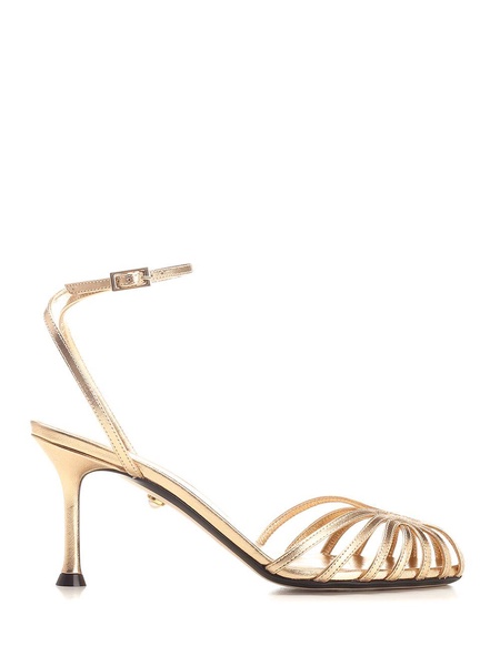 'ally' Golden Sandal