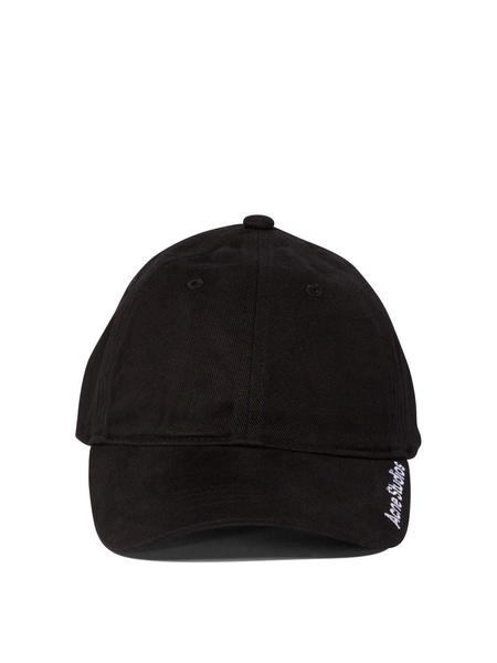 Logo Embroidered Curved Peak Cap