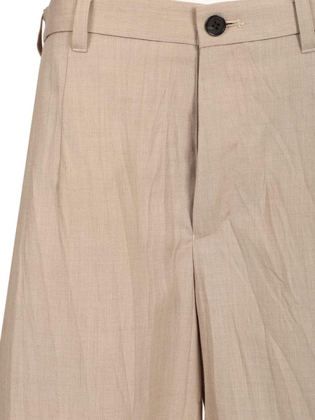 Mens Layered Suit Short Pants