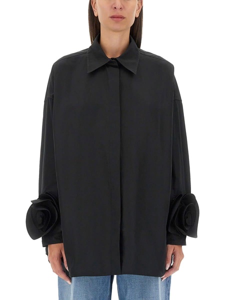 Valentino Micro Faille Overshirt