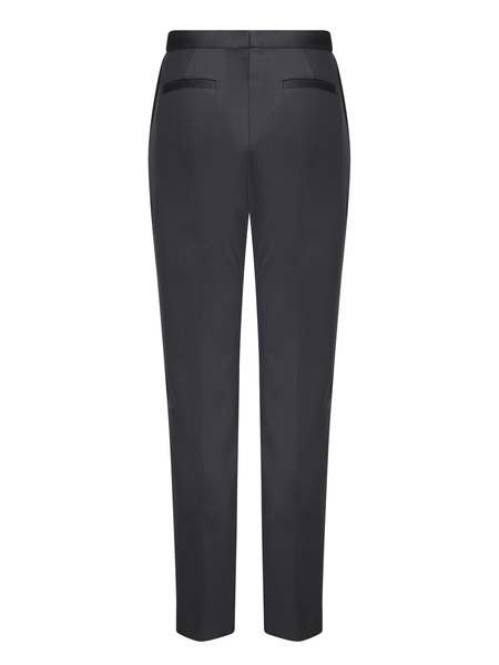 Montefalco Scuba Black Trousers