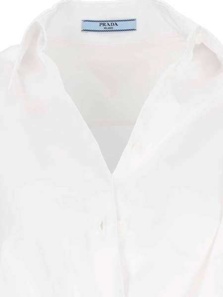 Logo Crop Shirt