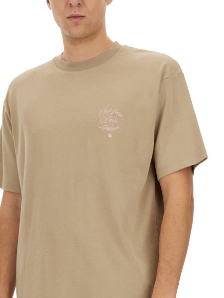 "slogan" T-shirt