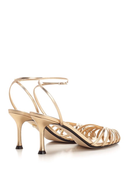 'ally' Golden Sandal