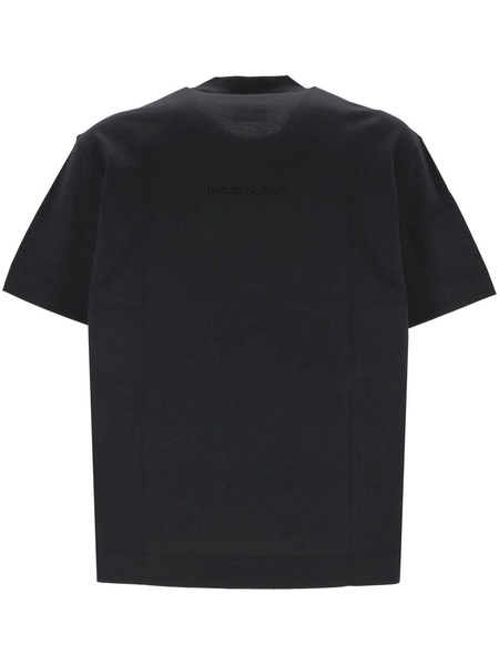 Logo-embroidered Crewneck T-shirt