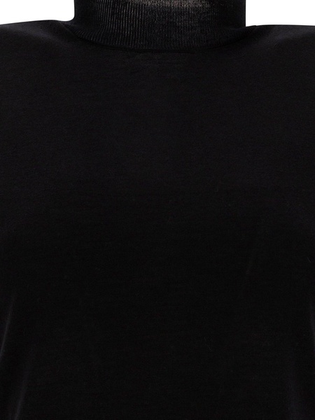 High Neck Sleeveless Jumper