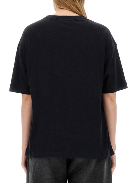 Cotton And Linen T-shirt