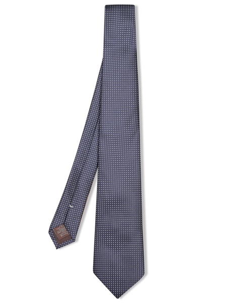 Blue/white Micro Dot Tie