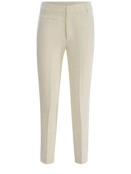 Trousers Dondup "ariel 27inches" Made Of Linen Blend