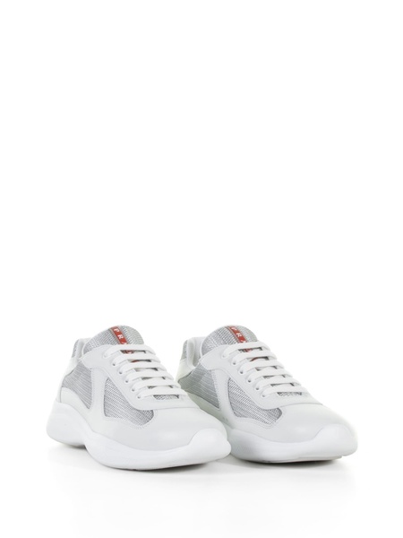 Men's America's Cup Patent Leather Patchwork Sneakers
