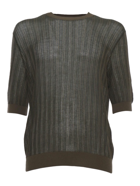 Short-sleeved Green Shirt