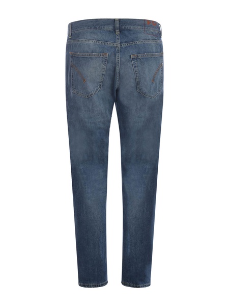 Dian Straight-leg Distressed Jeans