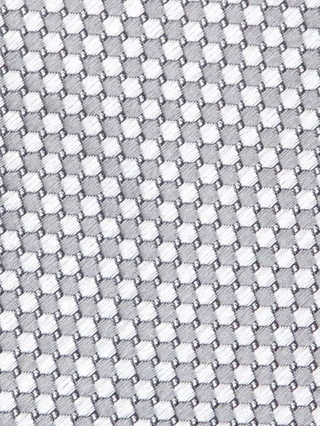 Geometric Mini Pattern Grey Tie