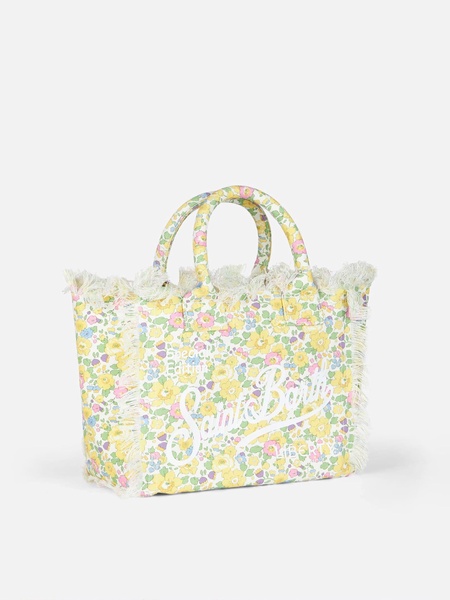 Betsy Cotton Canvas Colette Liberty Handbag |made With Liberty Fabric