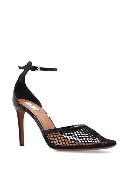 High-heel Mesh Pumps