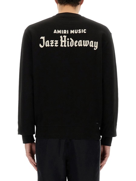 "jazz Hideaway Crew" Sweatshirt