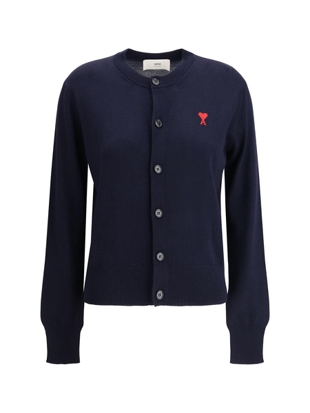 Wool Logo Cardigan