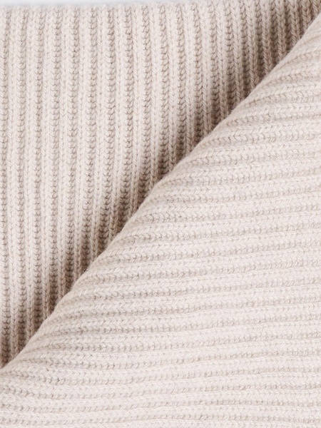 Ribbed Wool Scarf