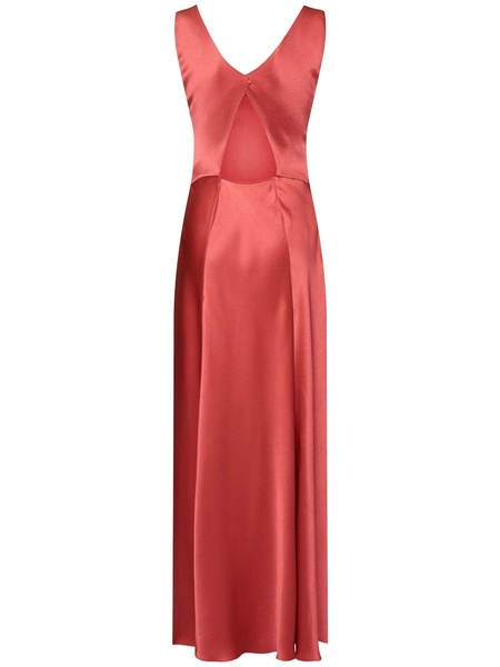 Red Silk Gown