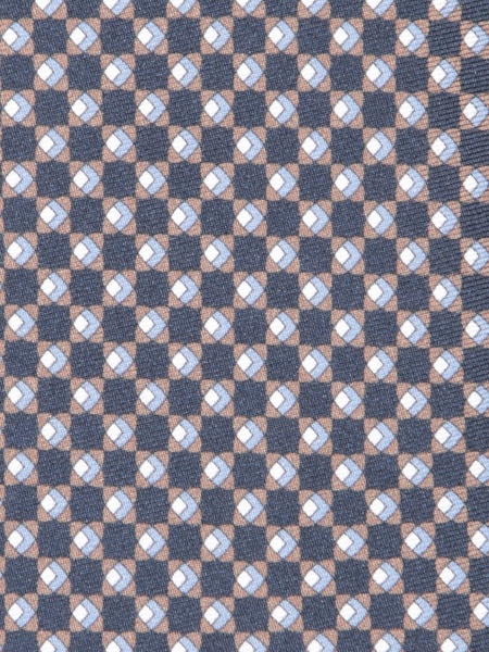Geometric Mini Pattern Multicolor Tie