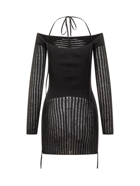 Ribbed Mini Dress
