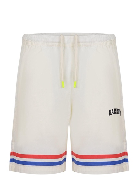 Barrow Shorts Made Of Vanilla Cotton.