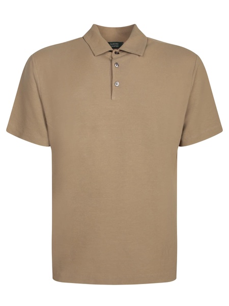 Crepe Biscuit Polo Shirt