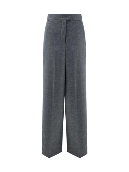 Wool Palazzo Trousers
