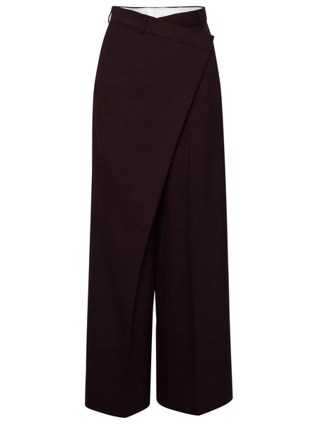 Wrap Wide-leg Pants