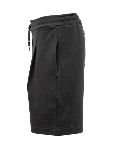 Sweat Short Pants With Darts.