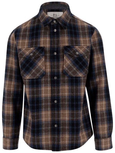 Embroidered Flannel Alaskan Melton Shirt