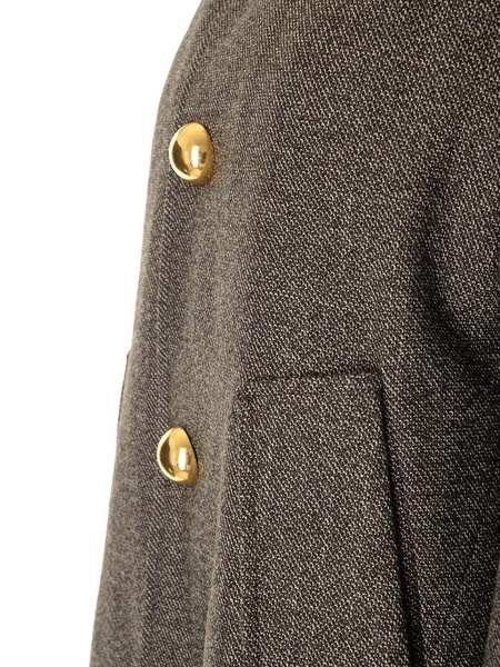 Wool And Cotton Caban