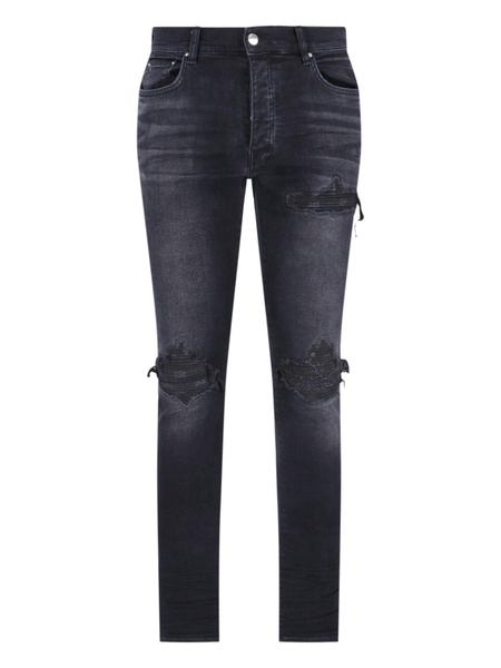 Amiri Men Mx1 Bandana Jacquard' Slim Jeans