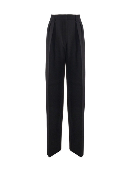 High Waist Straight Leg Trousers
