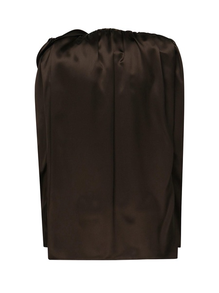 Classic Silk Blouse With Application