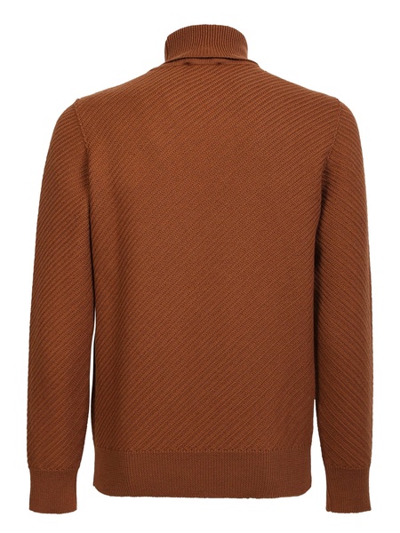 High-neck Pullover Camel