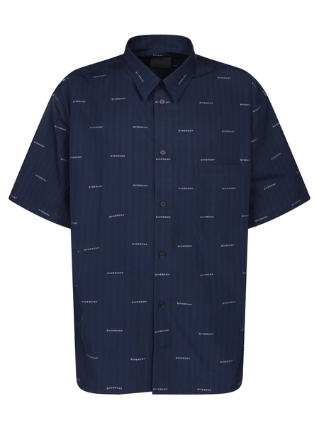 4g Retro Logo Blue Shirt