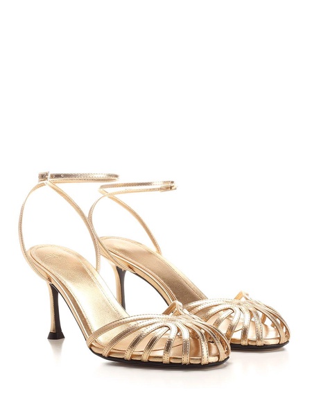 'ally' Golden Sandal