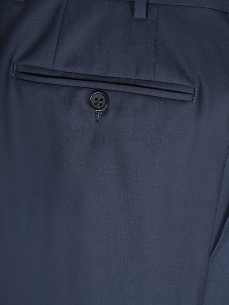 Double-breasted Blue Suit