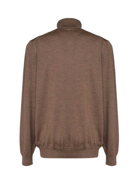 Virgin Wool Turtleneck Sweater