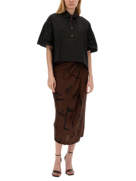 Native Print Skirt