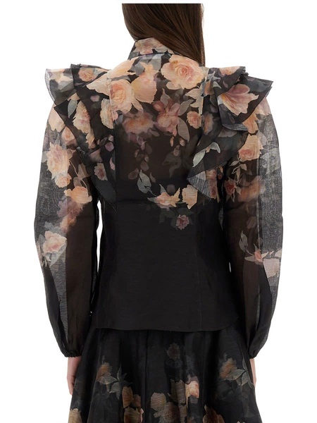 Blouse With Ruffles 'crush'