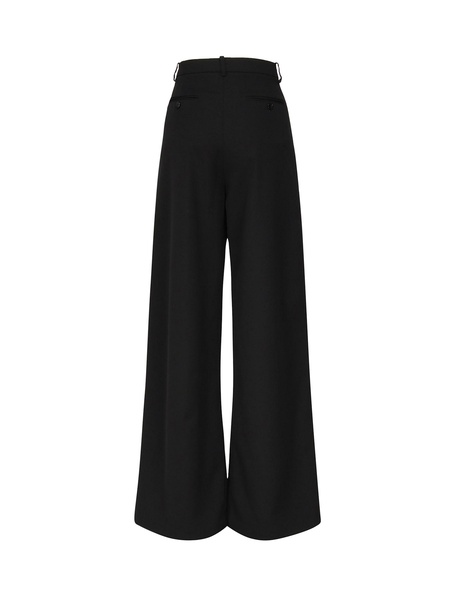 Wide Wool Trousers