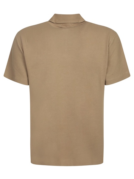 Crepe Biscuit Polo Shirt