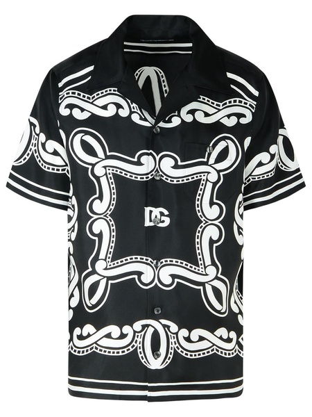 Bandanna Printed Short-sleeved Shirt